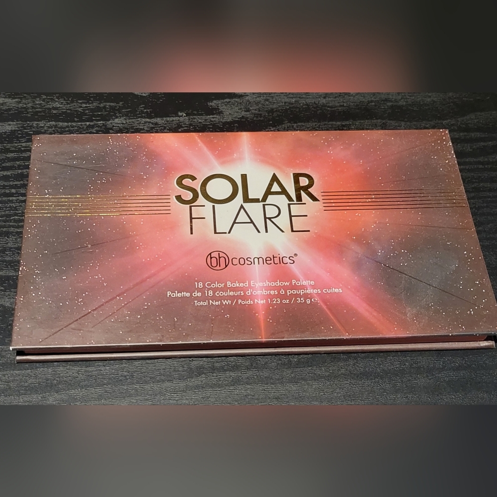 BH Cosmetics Solar Flare Baked Eyeshadow Palette - Discontinued - Never Used